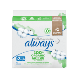 Always maandverband Coton Nacht