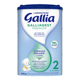 Laboratoire Gallia Galliagest Premium 2ème âge 820g