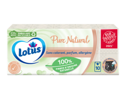 Lotus Pure Natural Etuis x10