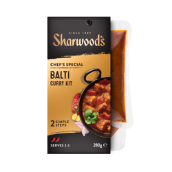 Sharwood's Balti Indian Curry Sauce Kit 280g