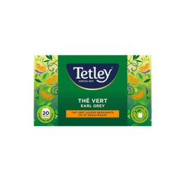 Thé vert earl grey 20 sachets