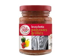 Bruschetta de poivrons grillés