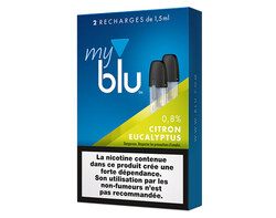 Saveur Citron Eucalyptus (0%, 0,8% ou 1,6%)