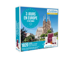 3 jours en Europe et en France - 159,90€