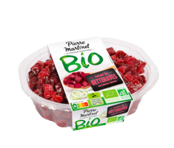 Betteraves aux oignons émincés BIO