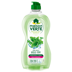 Liquide Vaisselle Maison Verte Basilic-Thym* 