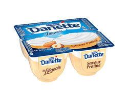 Danette le Liégeois Saveur Praliné