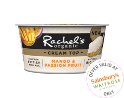 Cream Top Mango & Passion Fruit Yogurt 150g