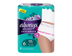 Culottes 6 gouttes L x8
