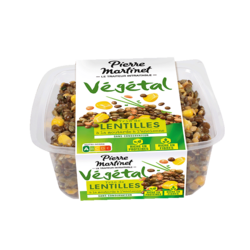 Trio de lentilles à la moutarde à l'ancienne