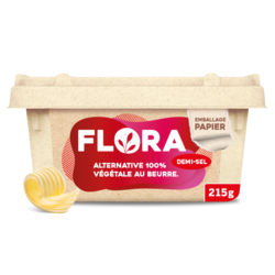 Alternative végétale au beurre tendre demi-sel FLORA
