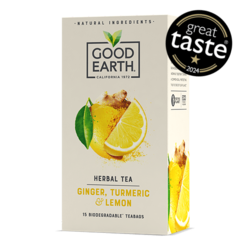 Ginger Turmeric & Lemon Herbal Tea 