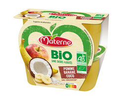 Pomme Banane Coco Bio 4x100g