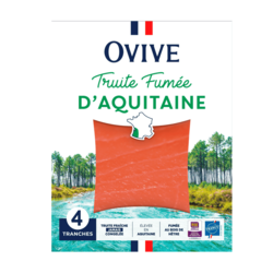 Truite fumée d'Aquitaine 4 tranches