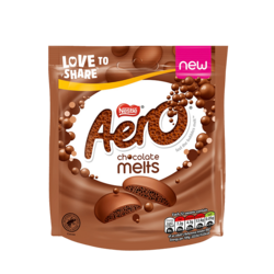 Aero Milk Chocolate Melts Sharing Bag 92g