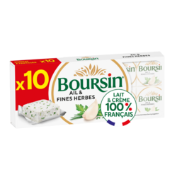 Boursin Ail & Fines Herbes 10p