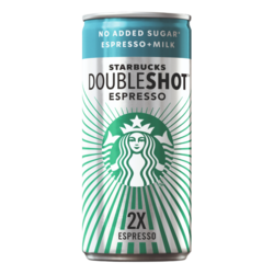 Starbucks Doubleshot No Added Sugar 200ml