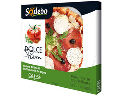 
Chèvre affiné & chiffonnade de coppa