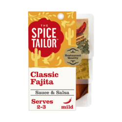 The Spice Tailor Mexican Classic Fajita Sauce & Salsa Meal Kit 245g