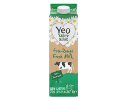 Organic Semi Skimmed Milk 1L