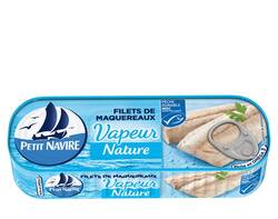 Filets de Maquereaux Vapeur Nature