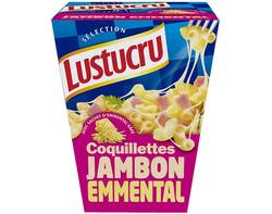 Coquillettes Jambon Emmental + sachet d'emmental râpé
