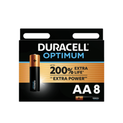 Duracell Optimum AA x8