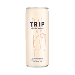 Boisson CBD - Pêche Gingembre 250ml