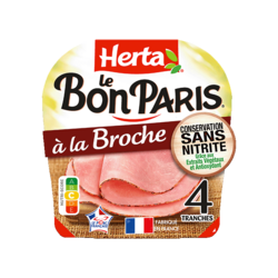 Le Bon Paris® à la broche Conservation Sans Nitrite 4T
