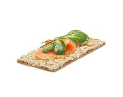Tartine Wasa Fibres
Saumon, basilic, ciboulette
