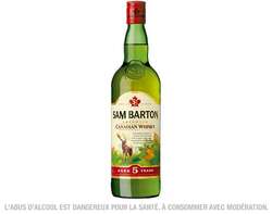 SAM BARTON Canadian Whisky 5 ans
