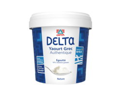 Delta Yaourt Grec nature 10% 1kg