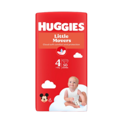 Couches Huggies® Little Movers taille 4