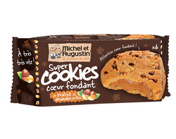 Cookies coeur fondant praliné amandes 180g