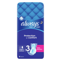Always Maxi Night Protection and confort