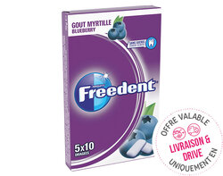 Goût Myrtille 5x10 Dragées