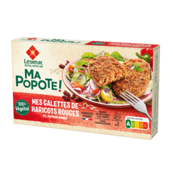 Mes Galettes de Haricots Rouges, Riz, Poivrons - 200g