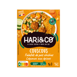 Couscous aux falafels