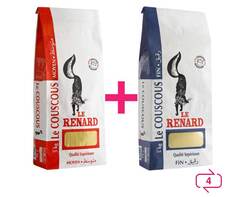 2 produits Couscous Le Renard
