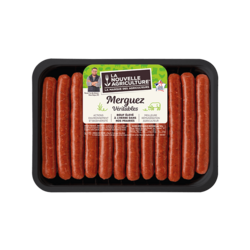 Merguez véritables de bœuf x12 (660g)