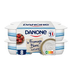 Fromage Blanc nature 100g x8