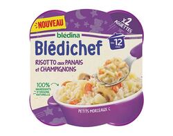 Risotto aux panais et champignons x2