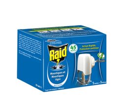 Raid® Diffuseur Electrique Liquide 45 nuits