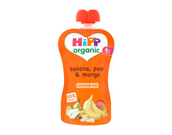 Banana, pear & mango