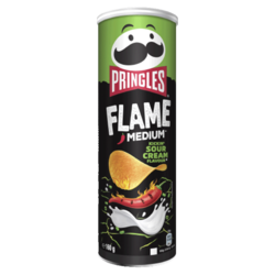 Pringles Flame Kickin' Sour Cream 160g