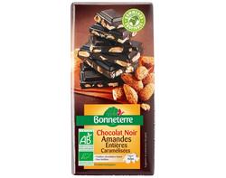 Chocolat Noir Amandes Entières Caramélisées