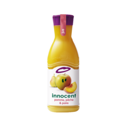 INNOCENT Jus de pomme pêche et poire 90cl