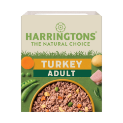 Harringtons Wet Dog Food Tray Turkey 400g