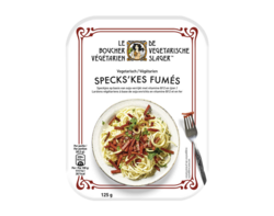 Vegetarisch gerookt spek 125g 