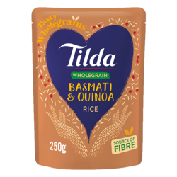 Microwave Wholegrain Basmati Rice & Quinoa 250g